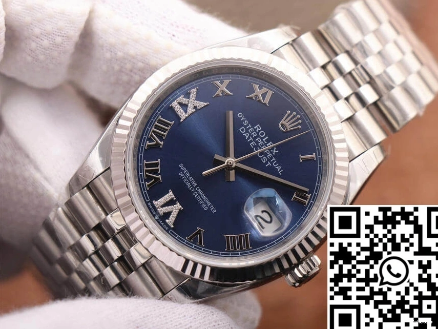 Factory Blue Datejust Dial EW 126234 Rolex 0520